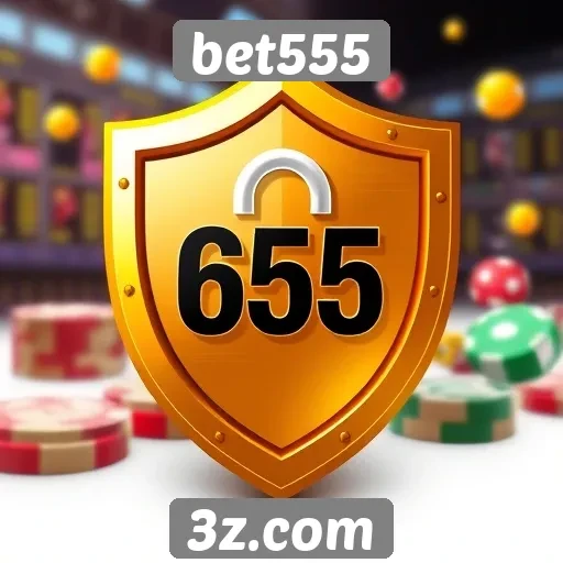Análise da segurança do site de jogos bet555