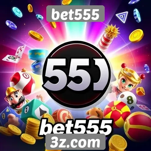 Variedade de jogos disponíveis no bet555